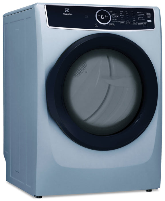 Sécheuse à gaz Electrolux de 8 pi³ avec vapeur - bleu glacier - superposable - ELFG7437AG