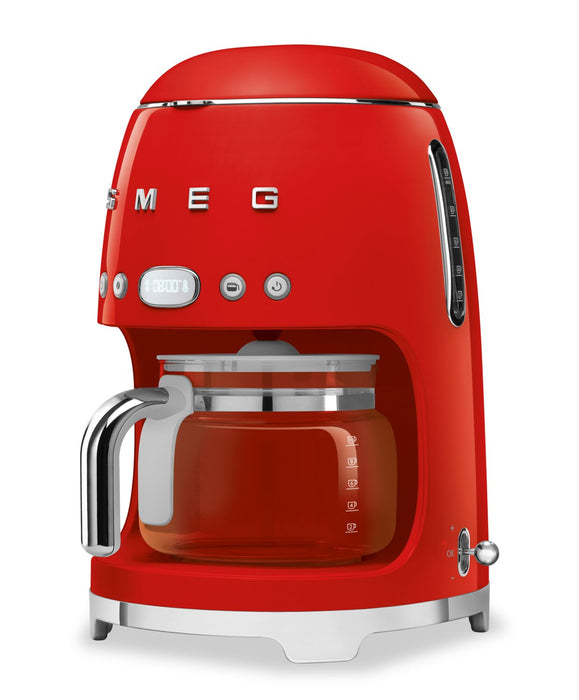 Cafetière à filtre Smeg de 10 tasses - DCF02RDUS