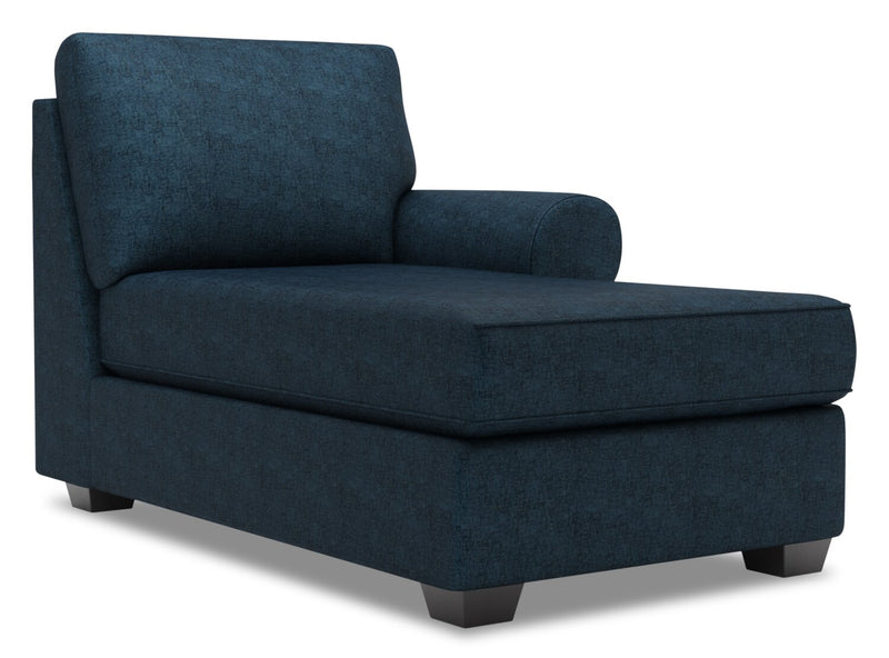 Fauteuil long de gauche Roll de la collection Sofa Lab - Luxury Indigo