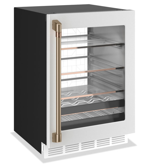 Réfrigérateur Café de 5,1 pi³ et de 24 po avec zone de boissons Beverage CenterMC - blanc - CCP06BP4PW2