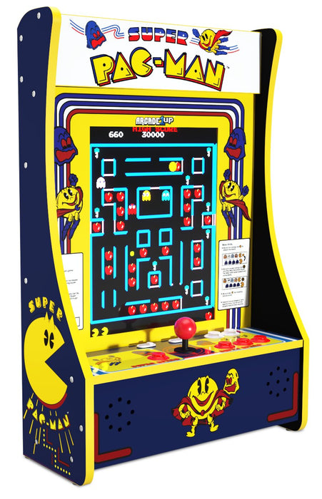 Borne d'arcade de fête plus SUPER PAC-MANMC de Arcade1Up 