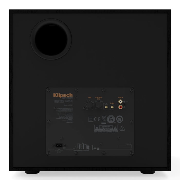 Caisson d'extrêmes graves Reference de Klipsch R-121SW de 400 W de 12 po 
