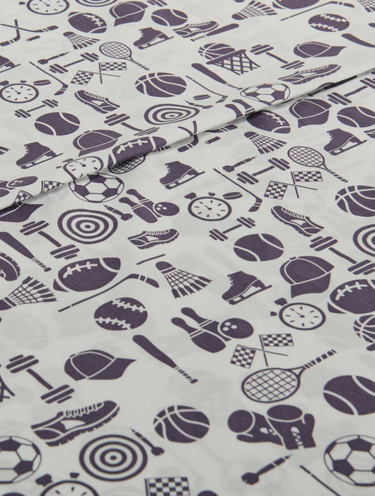 Ensemble de draps Joey 3 pièces en coton pour lit simple