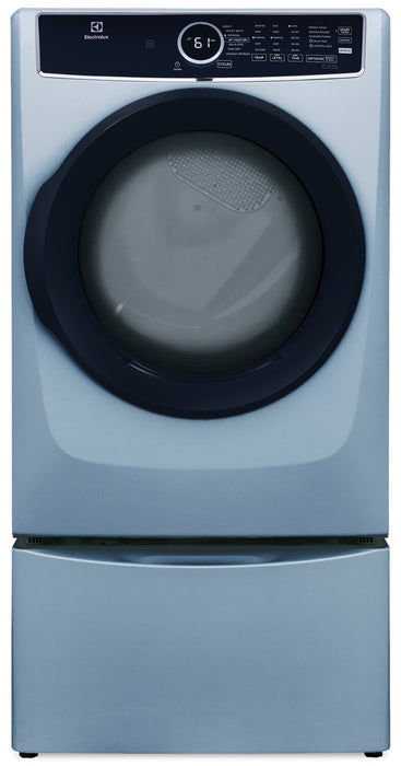 Sécheuse électrique Electrolux de 8 pi³ avec vapeur - bleu glacier - superposable - ELFE743CAG