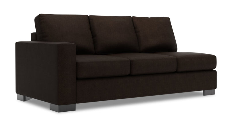 Sofa de gauche Track de la collection Sofa Lab - Luxury Chocolate