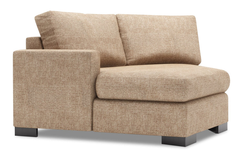 Fauteuil Cuddler de gauche Track de la collection Sofa Lab - Luxury Taupe