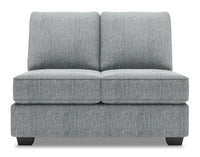 Causeuse sans accoudoirs Roll de la collection Sofa Lab - Luna Pewter
