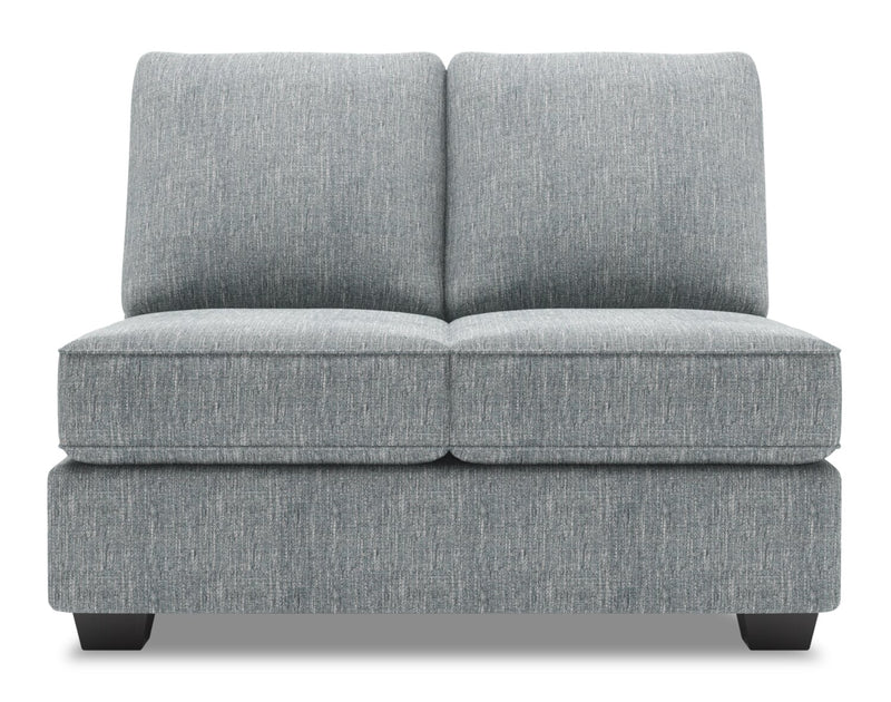Causeuse sans accoudoirs Roll de la collection Sofa Lab - Luna Pewter