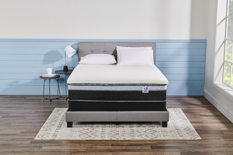 Surmatelas luxueux ferme Bronze de Springwall 2 po pour lit double