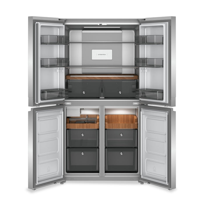 Réfrigérateur KitchenAid de 19,4 pi³ et de 36 po à portes françaises - acier inoxydable - KRQC506MPS