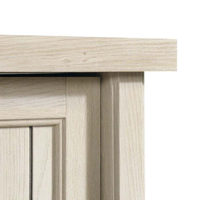 Classeur latéral Retta de 33,39 po à 2 tiroirs - marron blanchi