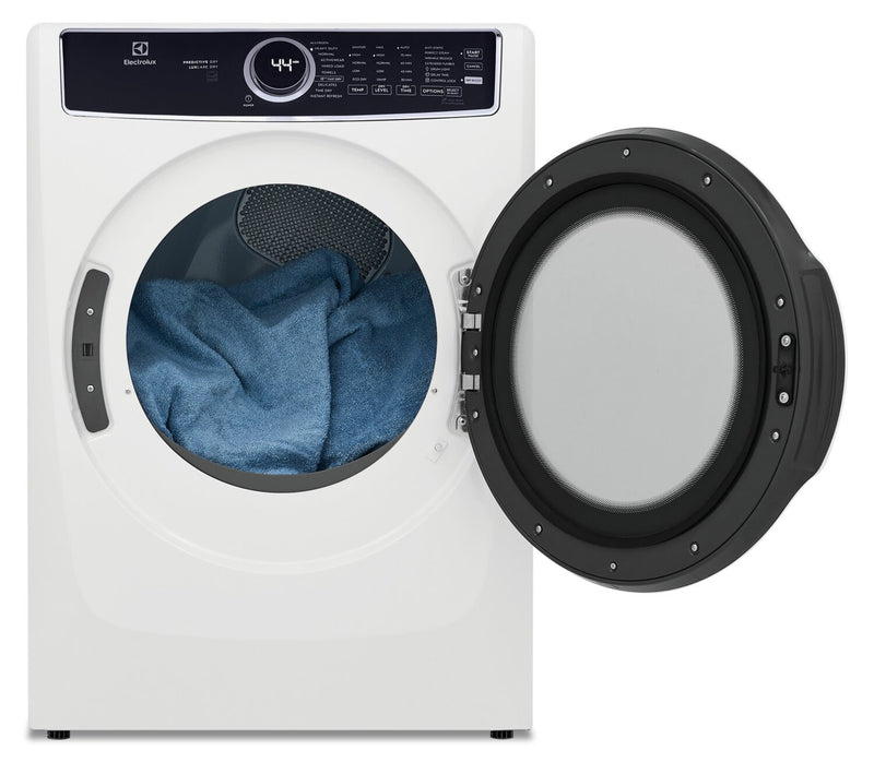 Sécheuse électrique Electrolux de 8 pi³ avec vapeur - blanche - superposable - ELFE753CAW