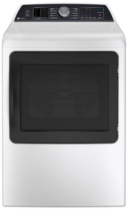 Laveuse intelligente à chargement par le haut de 6,2 pi³ et sécheuse électrique de 7,3 pi³ avec vapeur de Profile