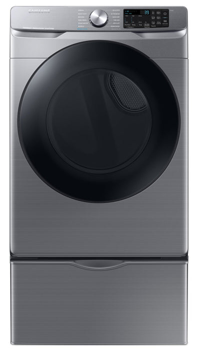 Sécheuse électrique à la vapeur Samsung de 7,5 pi³ - grise - superposable - DVE45B6305P/AC