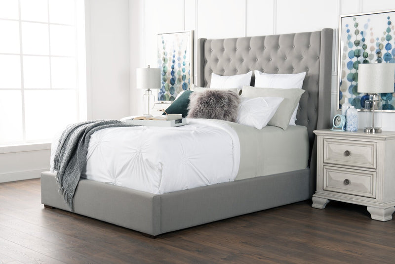 Ensemble de draps Ultra Advanced MasterguardMD 4 pièces pour très grand lit - pierre