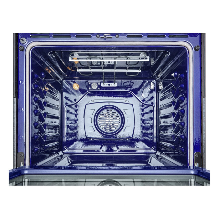 Cuisinière intelligente à induction LG Studio de 6,3 pi³ avec hublot InstaViewMD et friture à air - acier inoxydable Smudge-ProofMD - LSIS6338F