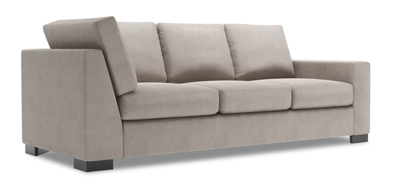 Sofa de droite pour rallonge Track de la collection Sofa Lab - Pax Slate