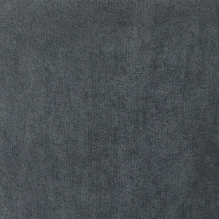 Tabouret Demi de hauteur comptoir en tissu d’apparence velours et en métal - gris