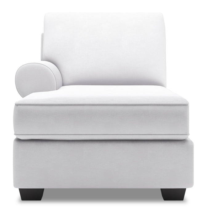 Fauteuil long de droite Roll de la collection Sofa Lab - Pax Ice