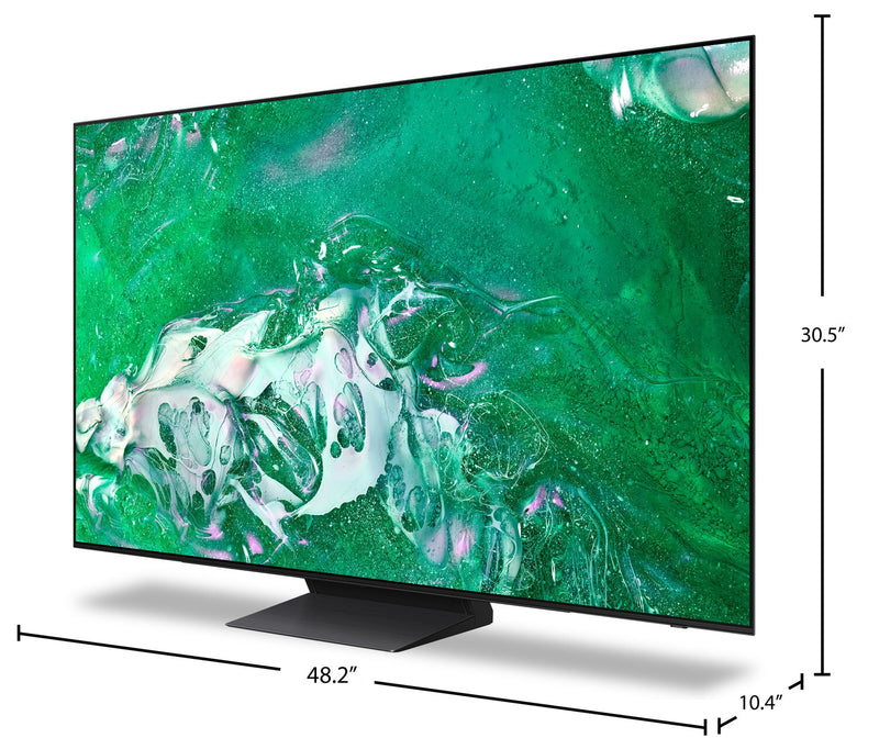 Téléviseur intelligent DELO Samsung UHD 4Kde 55 po à 120 Hz avec HDR10+ et Dolby AtmosMD (QN55S90DAFXZC)