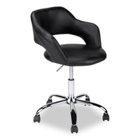 Chaise de bureau Graeme de 22,5 po - noire