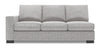 Sofa-lit de gauche Track de la collection Sofa Lab - Luna Domino