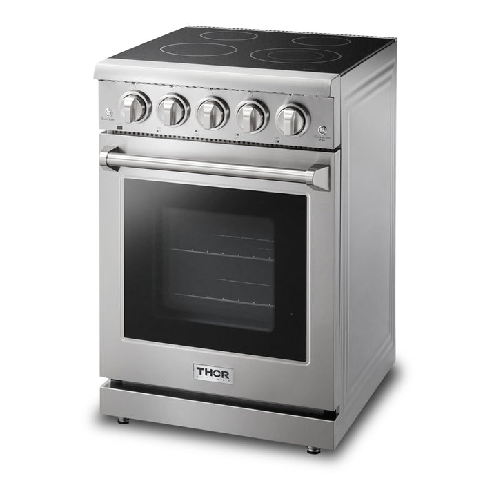 Cuisinière électrique professionnelle Thor Kitchen de 24 po - HRE2401