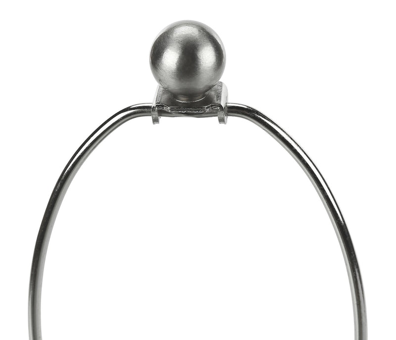 Ensemble 2 lampes de table de 24 po en métal nickel avec recharge USB