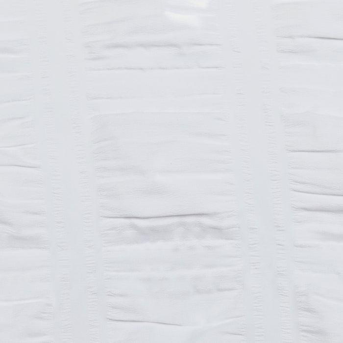 Ensemble d'édredon Elanna 4 pièces pour lit double ou grand lit - blanc