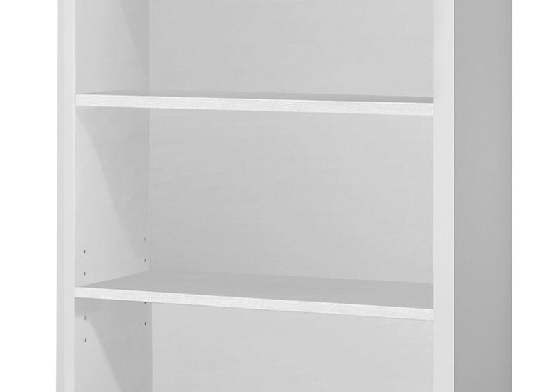 Bibliothèque Slade de 23,75 po à 4 tablettes - blanche