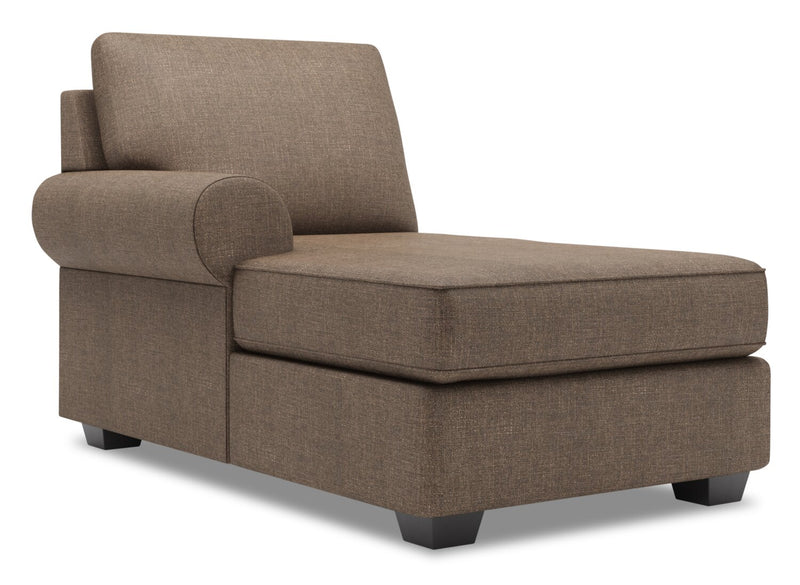 Fauteuil long de droite Roll de la collection Sofa Lab - Luna Praline