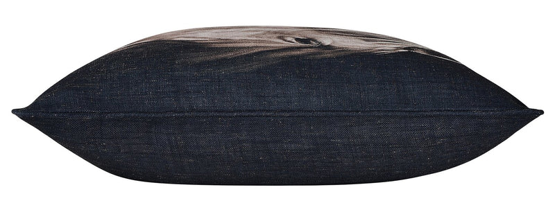 Coussin décoratif cheval mystique - brun