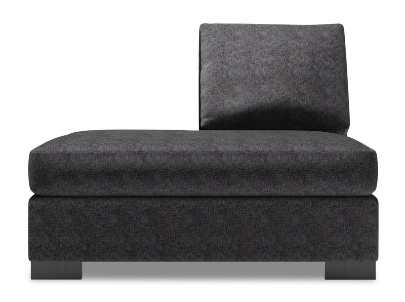 Rallonge pour fauteuil long de gauche Track de la collection Sofa Lab - Luxury Charcoal