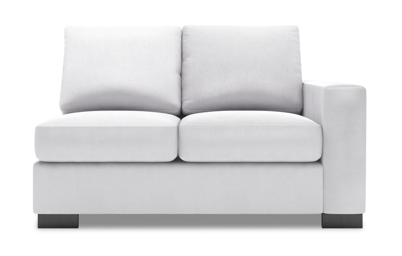 Causeuse de droite Track de la collection Sofa Lab - Pax Ice