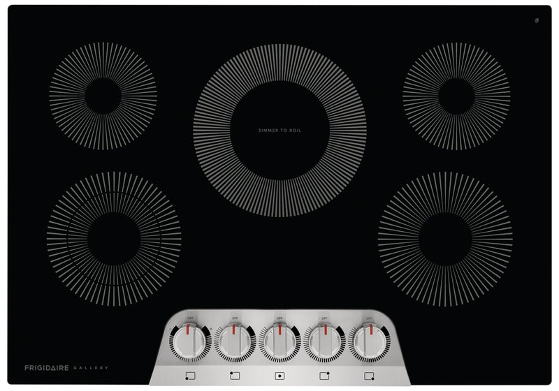 Surface de cuisson électrique Frigidaire Gallery de 30 po à 5 éléments - acier inoxydable - GCCE3070AS