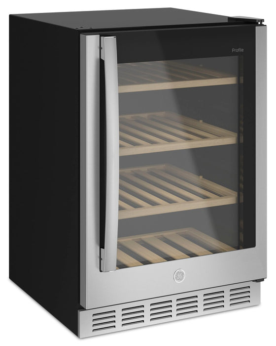 Réfrigérateur Profile de 5,1 pi³ et de 24 po avec zone de boissons Beverage CenterMC - acier inoxydable - PVS06BSPSS