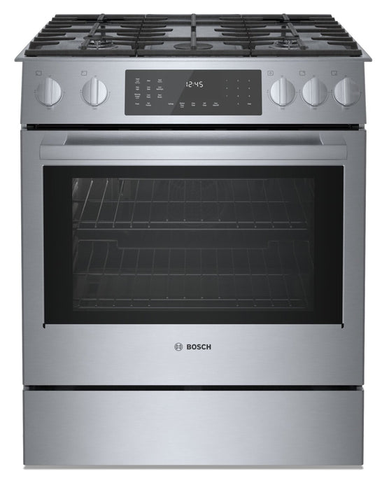 Cuisinière hybride Bosch de série 800 de 4,6 pi3 avec tiroir-réchaud - HDI8056C