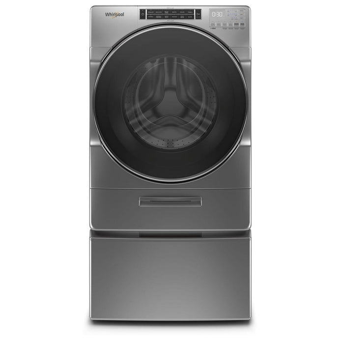Laveuse haute efficacité Whirlpool à chargement frontal de 5,8 pi³ - ombre chrome - superposable - WFW8620HC