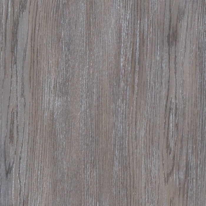 Table de bout moderne Eldridge de 24 po avec tablette - gris vieilli avec métal et bois