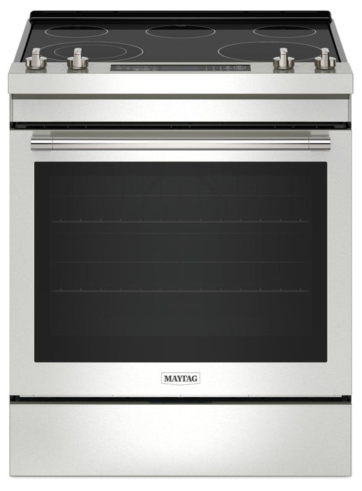 Cuisinière électrique Maytag de 6,4 pi³ avec friture à air et technologie AquaLiftMD - acier inoxydable résistant aux traces de doigts - YMES8800PZ