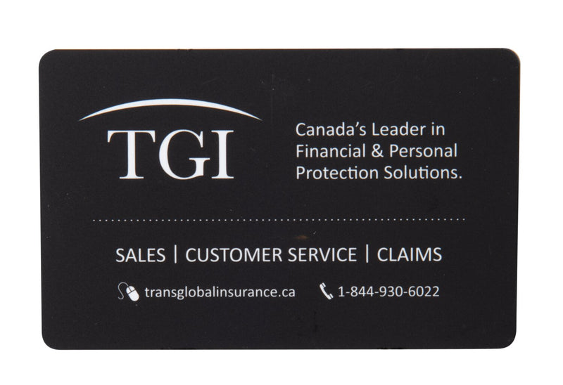 Trousse de sécurité des renseignements personnels et financières de Trans Global Insurance - Québec 
