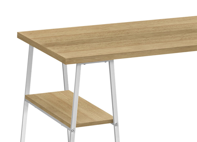 Bureau Jonnie de 47,25 po avec pattes de type chevalet - naturel