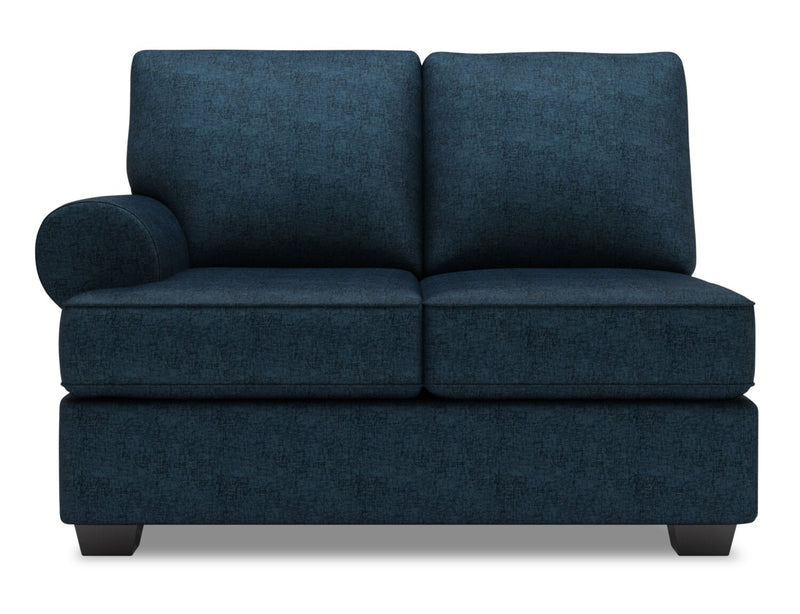 Causeuse de gauche Roll de la collection Sofa Lab - Luxury Indigo