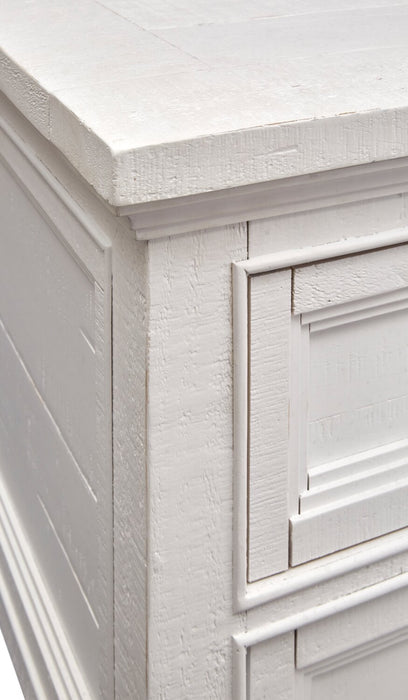 Table à café traditionnelle Heron Cove de 50 po avec dessus relevable, rangement et roulettes - pin blanc