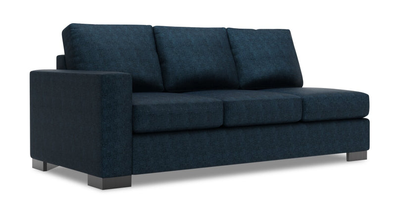 Sofa-lit de gauche Track de la collection Sofa Lab - Luxury Indigo