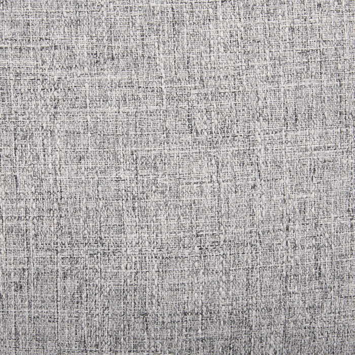 Sofa-lit personnalisable Roll de Sofa Lab de 86 po fabriqué au Canada en tissu d’apparence lin avec accoudoirs enroulés - gris Luna Domino