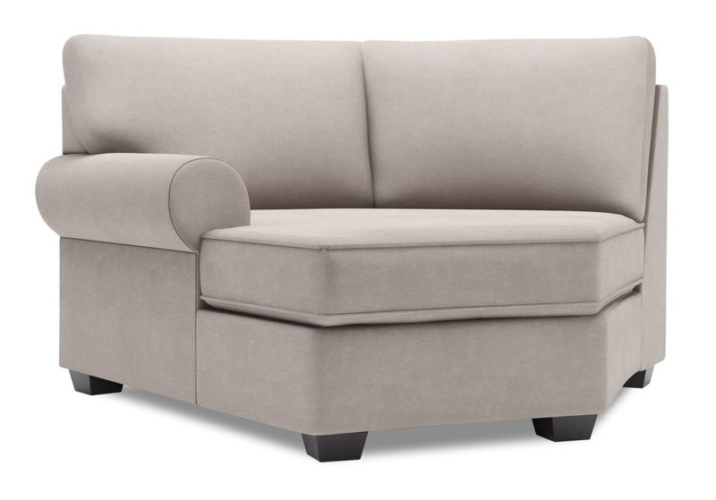 Fauteuil Cuddler de gauche Roll de la collection Sofa Lab - Pax Slate