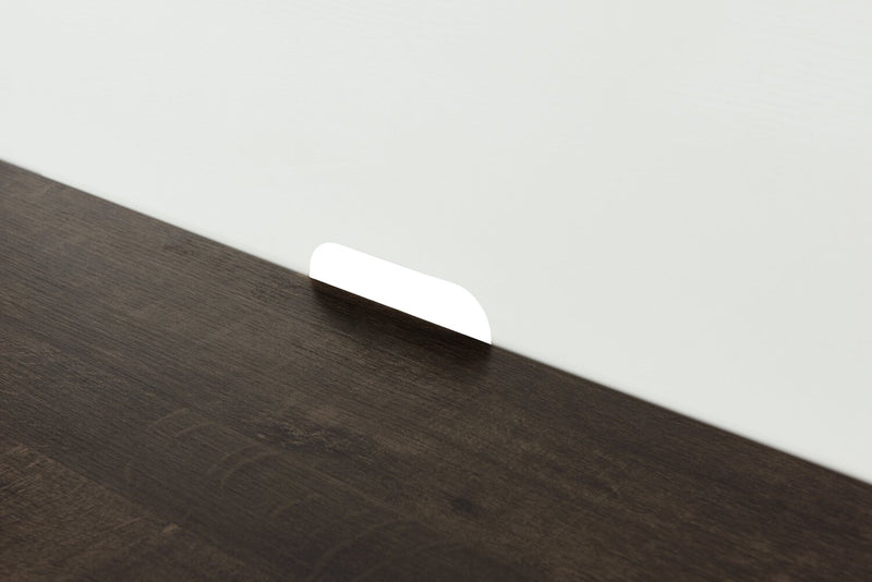 Meuble audio-vidéo mural Emry 3 pièces de 87.5 po avec rangement et système de gestion des câbles pour téléviseurs jusqu’à 90 po - blanc