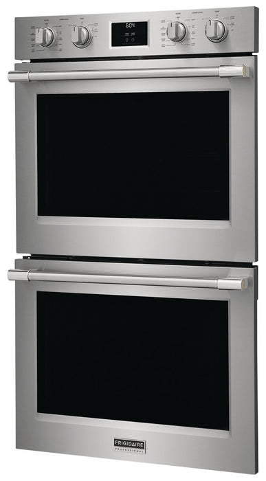 Four mural double électrique Frigidaire Professional de 5,3/5,3 pi³ et de 30 po avec convection totale - acier inoxydable Smudge-ProofMD - PCWD3080AF