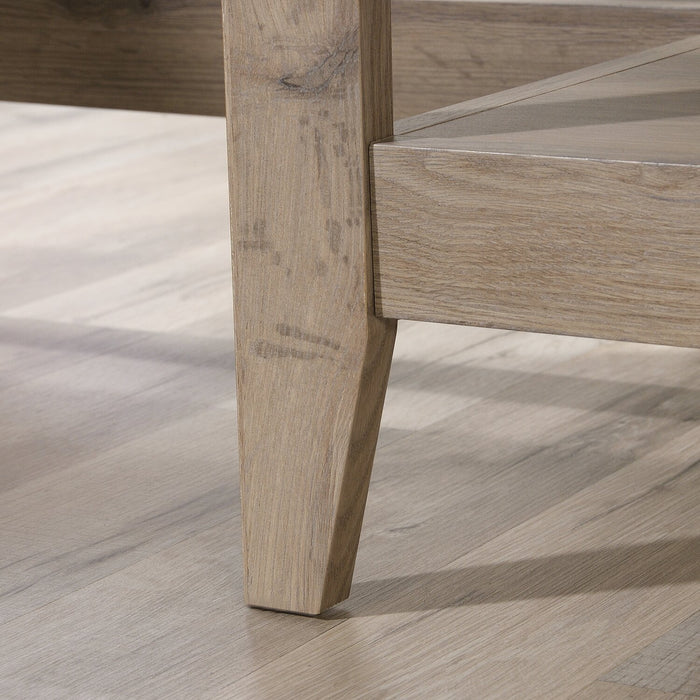 Bureau en forme de L Erick de 58,66 po avec tiroir - chêne Laurel 